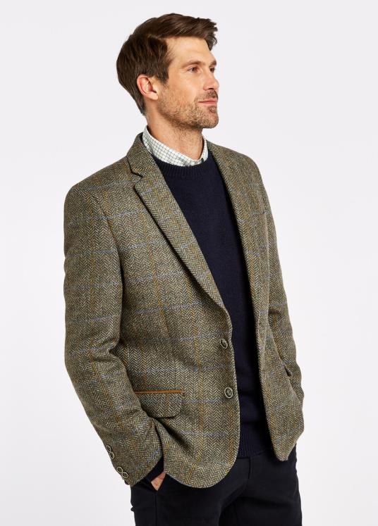 män rockville tweed jacka DPXF21144 Kläder träbina Dubarry