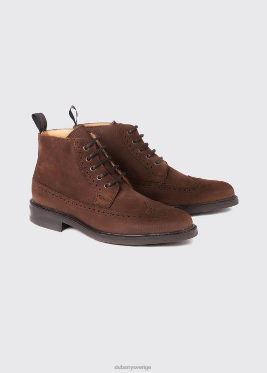 män dun Goodyear brogue boot DPXF2877 Skodon valnöt Dubarry