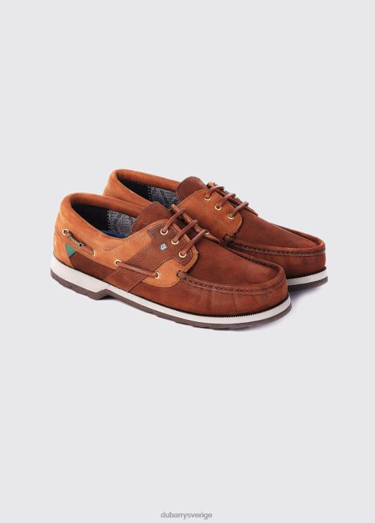 män clipper däck sko DPXF2857 Skodon brun Dubarry
