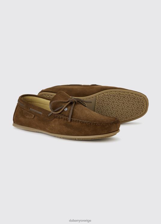män shearwater loafer DPXF2859 Skodon tobak Dubarry