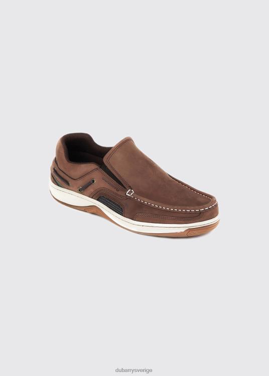 män yacht loafer DPXF2908 Skodon åsna brun Dubarry